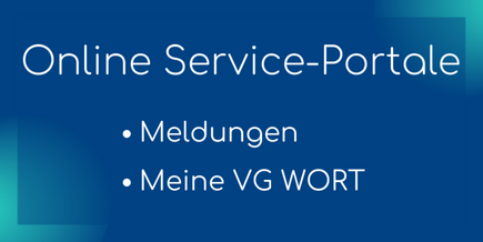 ></center></p><h2>Webinar-Reihen für Urheber und Verlage</h2><p>Alle Webinare aus den Reihen für Urheberinnen und Urheber sowie für Verlage stehen online zur Verfügung. Es werden die Meldeverfahren und die Verlagsbeteiligung erläutert. Die Webinare können hier abgerufen werden.</p><h2>Kommende Termine</h2><p>Anfang Januar Mindestzugriff wird im Meldesystem festgelegt - Beginn der Ausschüttungsperiode für Urheber zur regulären METIS-Ausschüttung              </p><p>31. Januar Meldeschluss in den Bereichen Hörfunk, Fernsehen, Sprachtonträger, Presse, Wissenschaft</p><p>Meldeschluss für die Sonderausschüttung für Urheber im Bereich Texte im Internet </p><p>Alle Termine im Überblick »</p><p><center><a href=